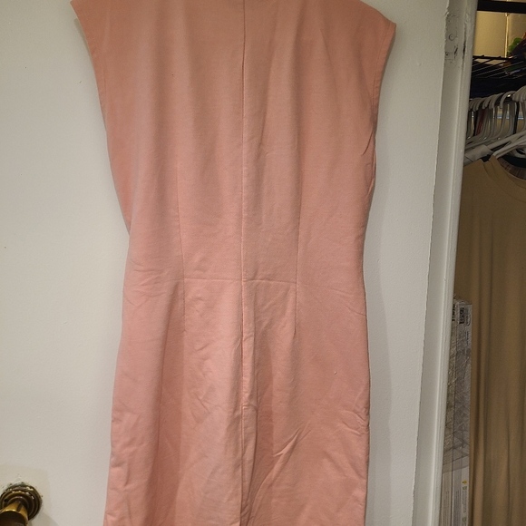 Nine West Blush Pink Midi Dress - Picture 3 of 5